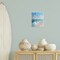 Stupell Industries Soft Ocean Beach Wall Plaque Art Design by LSR Design Studio